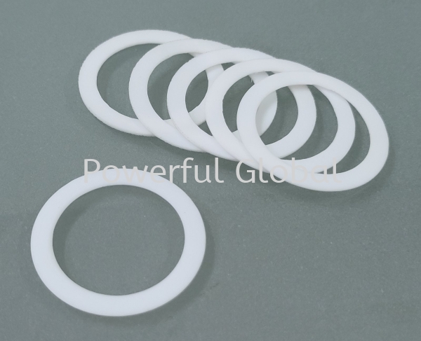 PTFE Flat Gasket Ring PTFE / Teflon Engineering Plastics Malaysia, Selangor, Kuala Lumpur (KL), Rawang Manufacturer, Supplier, Supply, Supplies | Powerful Global Supplies