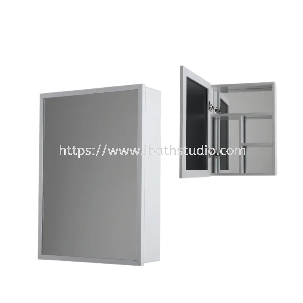 ROCCONI RCN MC009 ALUMINIUM MIRROR CABINET