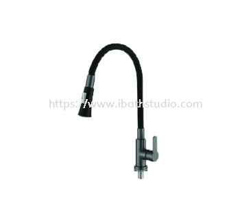 FELICE FLE-SU 134/GM PILLAR MOUNTED FLEXIBLE KITCHEN TAP