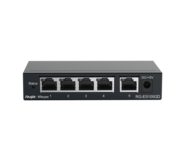 RG-ES105GD.RUIJIE 5-Port Gigabit Unmanaged Metal Switch RUIJIE Network/ICT System Johor Bahru JB Malaysia Supplier, Supply, Install | ASIP ENGINEERING