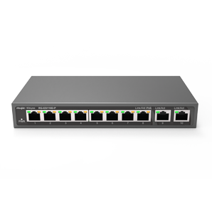 RG-ES110D-P.RUIJIE 8-Port 100Mbps Unmanaged PoE+ Switch with 110W RUIJIE Network/ICT System Johor Bahru JB Malaysia Supplier, Supply, Install | ASIP ENGINEERING