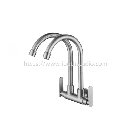 ROCCONI RCN-SU 9231 SINGLE LEVER WALL MOUNTED KITCHEN TAP (DOUBLE)