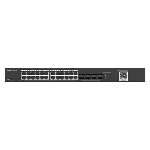 RG-NBS3100-24GT4SFP-P.RUIJIE 28-Port Gigabit Layer 2 Cloud Managed PoE Switch RUIJIE Network/ICT System Johor Bahru JB Malaysia Supplier, Supply, Install | ASIP ENGINEERING