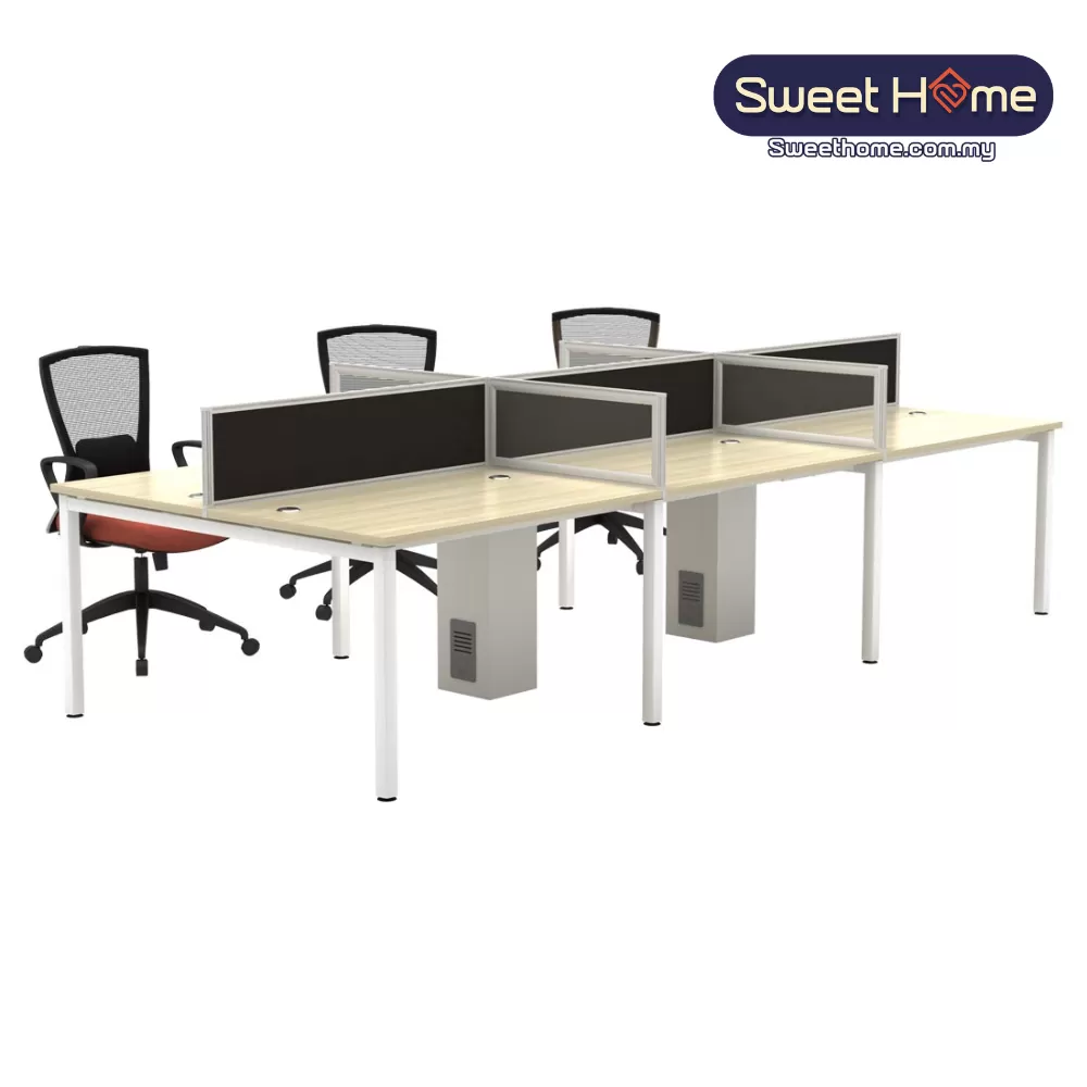 SLL5 SERIES Workstation Cluster Of 6 | Office Table Penang