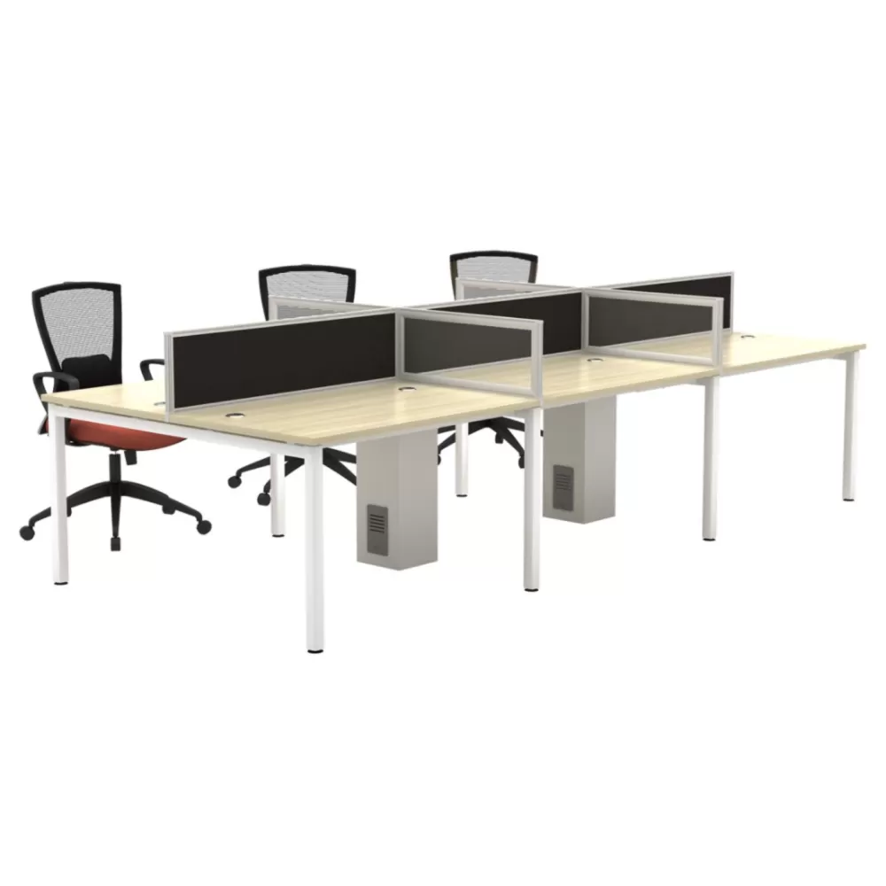 SLL5 SERIES Workstation Cluster Of 6 | Office Table Penang