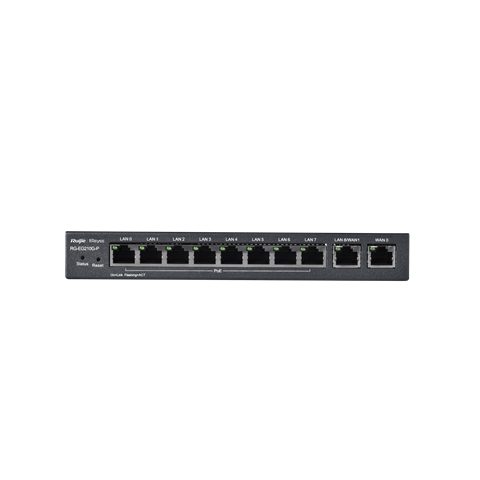 RG-EG210G-P.RUIJIE 10 Ports Cloud Managed PoE Router RUIJIE Network/ICT System Johor Bahru JB Malaysia Supplier, Supply, Install | ASIP ENGINEERING