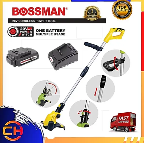 BOSSMAN BGT-20M / BTB-20M 20V CORDLESS GRASS TRIMMER