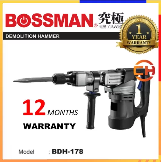 BOSSMAN BDH-178 DEMOLITION HAMMER