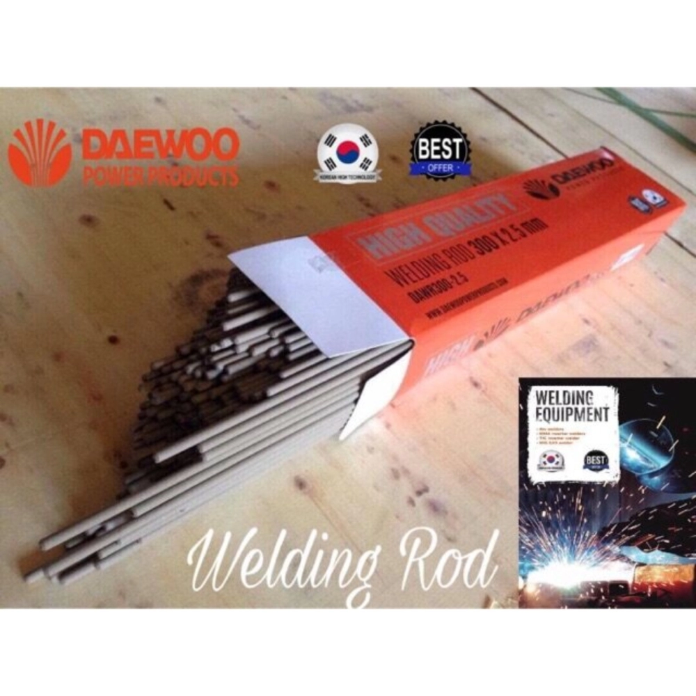 DAEWOO HIGH QUALITY WELDING ELECTRODE (5KG) *2.5MM/3.2MM/4.0MM*