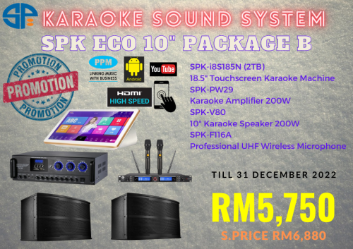 SPK ECO 10" Package B