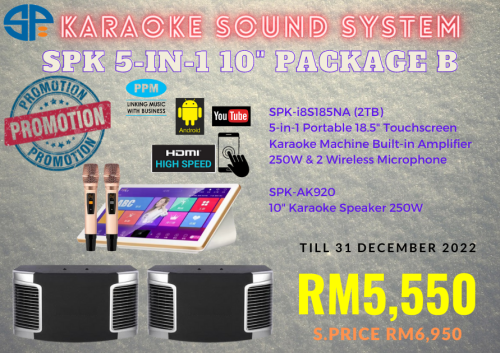 SPK 5-IN-1 10" Package B