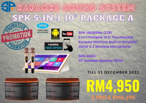 SPK 5-IN-1 10" Package A