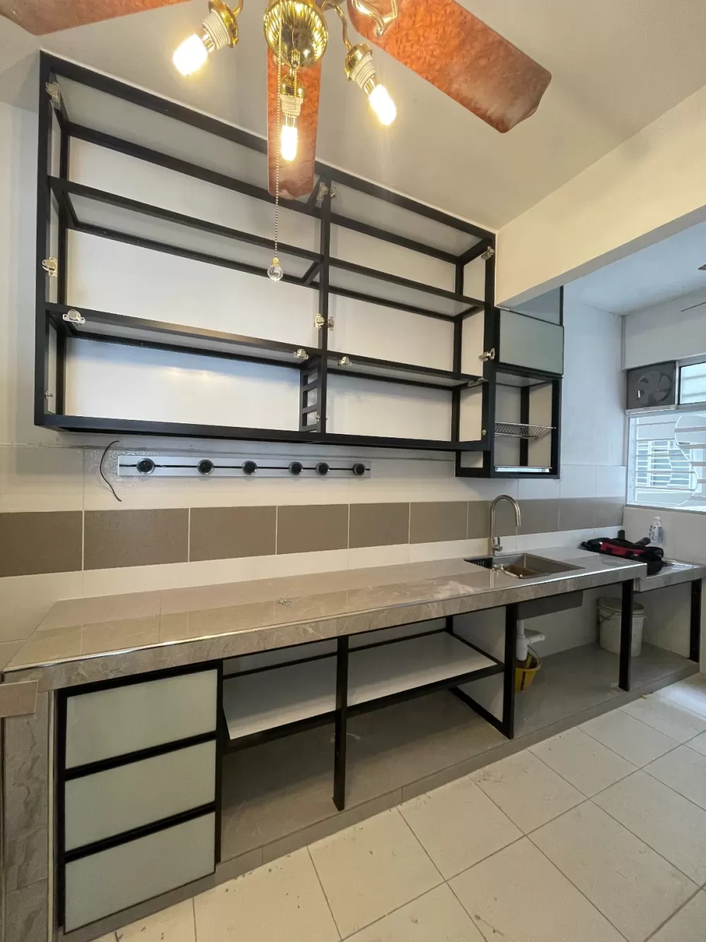3G Aluminium Kitchen Cabinet (Cheras/KL)
