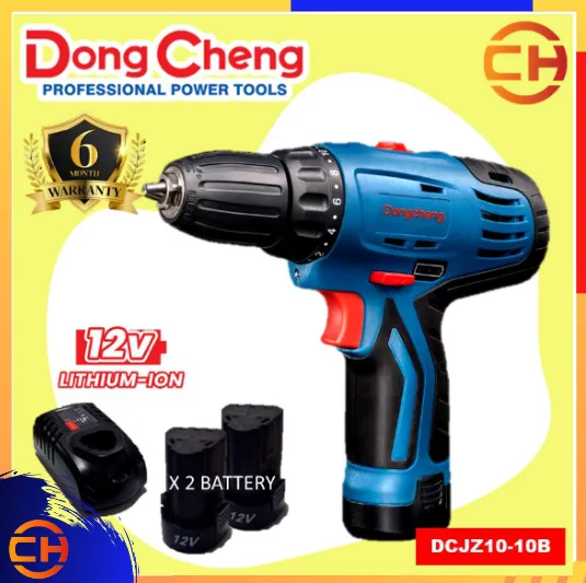 DONGCHENG DCJZ10-10B 12V CORDLESS DRILL DRIVER SCREWDRIVER DRIVERS