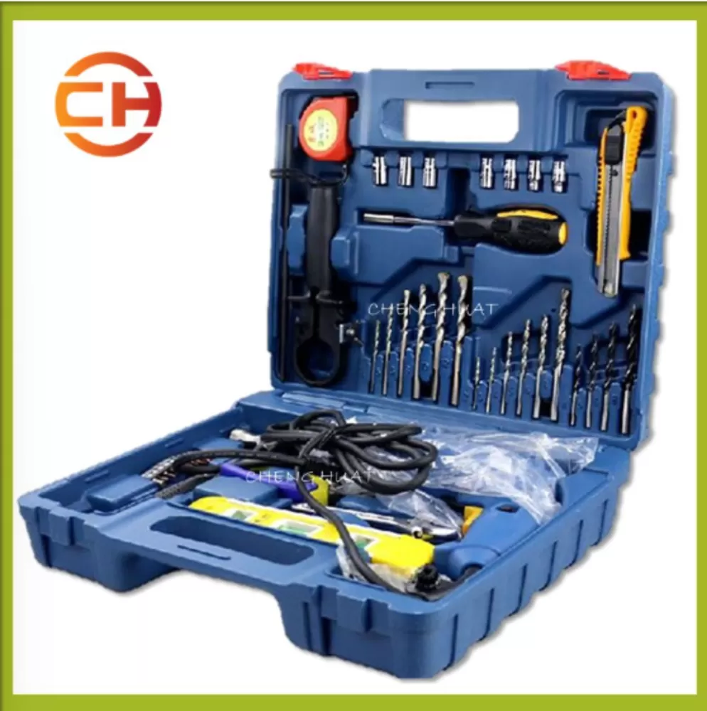 DONGCHENG DZJ04-13 ELECTRIC IMPACT DRILL (TOOL KIT)