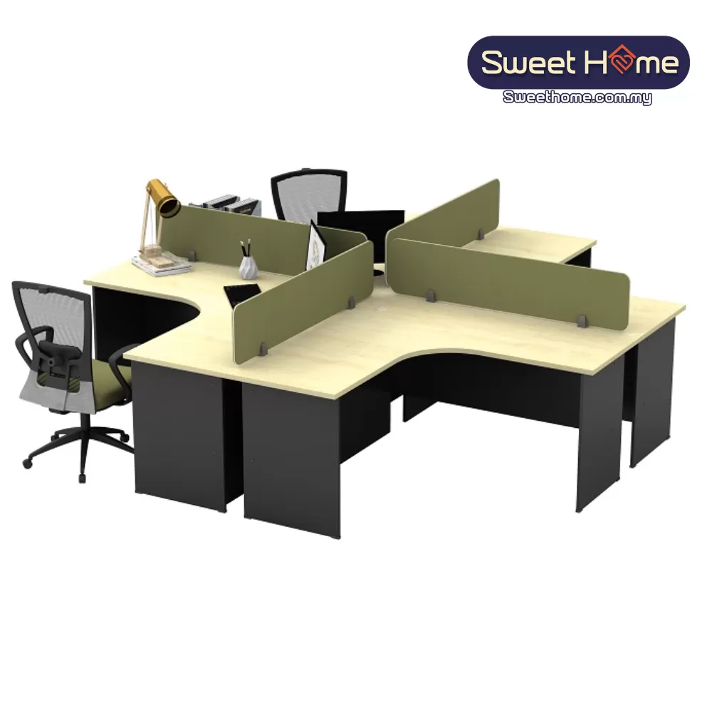 G SERIES SPACIOUS WORKSTATION | Office Table Penang | Office System Penang