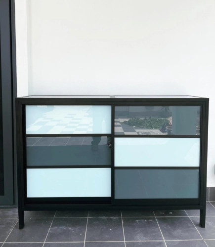 Sliding Door Shoe Cabinet (Eco Forest/ Semenyih)