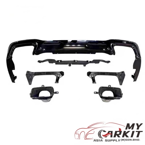 BMW 2 SERIES F44 2020- Now M-PERFORMANCE REAR DIFFUSER WITH EKZOS PIPE