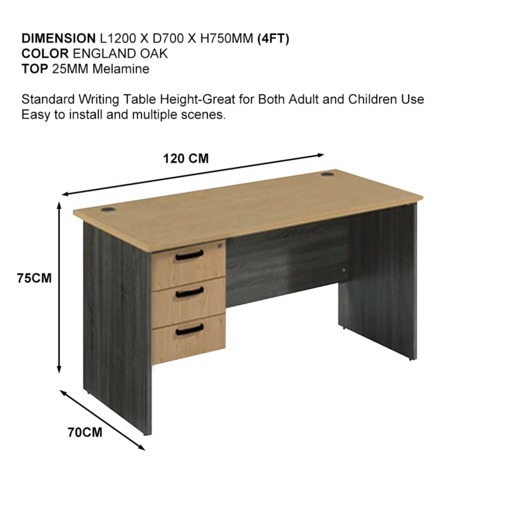 Rohner I Standard Office Desk Table | Office Table Penang