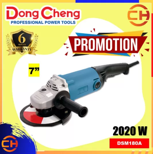 DONGCHENG DSM180A 7” ANGLE GRINDER 2020W