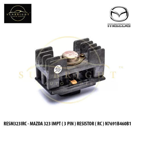 RESM323IRC - MAZDA 323 IMPT ( 3 PIN ) RESISTOR ( RC ) N7691B460B1