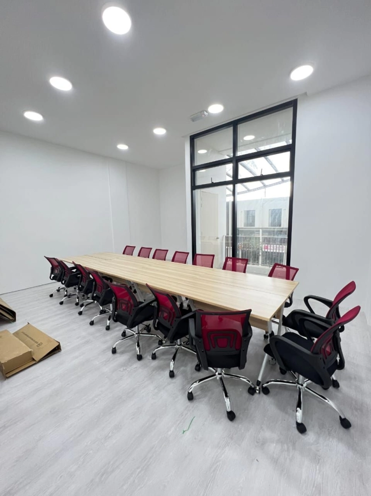 TRN Folding Table As Conference Meeting Table | Modern Foldable Meeting Table | Meja Mesyuarat Lipat | Low Back Office Chair | Office Table Penang | Office Chair Penang | Office Furniture | KL | Penang | Ipoh | Melaka | Kulim | Lunas | baling | Jitra | Sik | Chendering | Arau