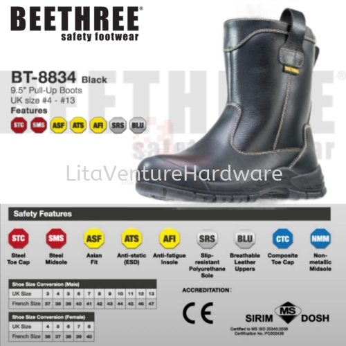 BEETHREE SAFETY SHOES BT8834