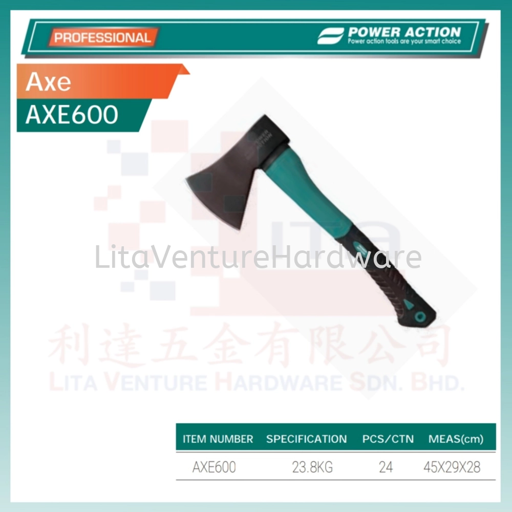 POWER ACTION AXE AXE600