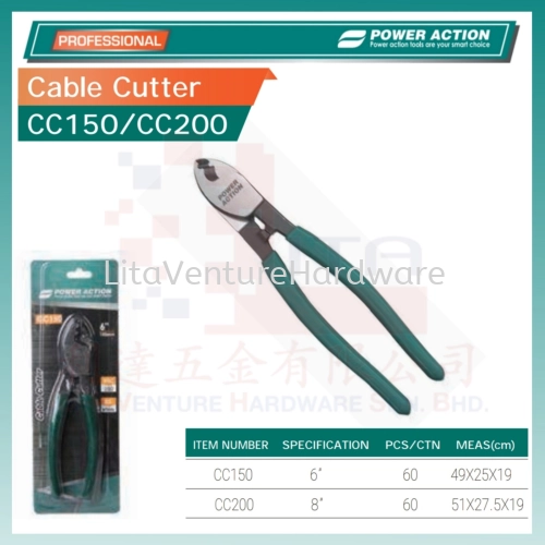 POWER ACTION CABLE CUTTER CC150 CC200