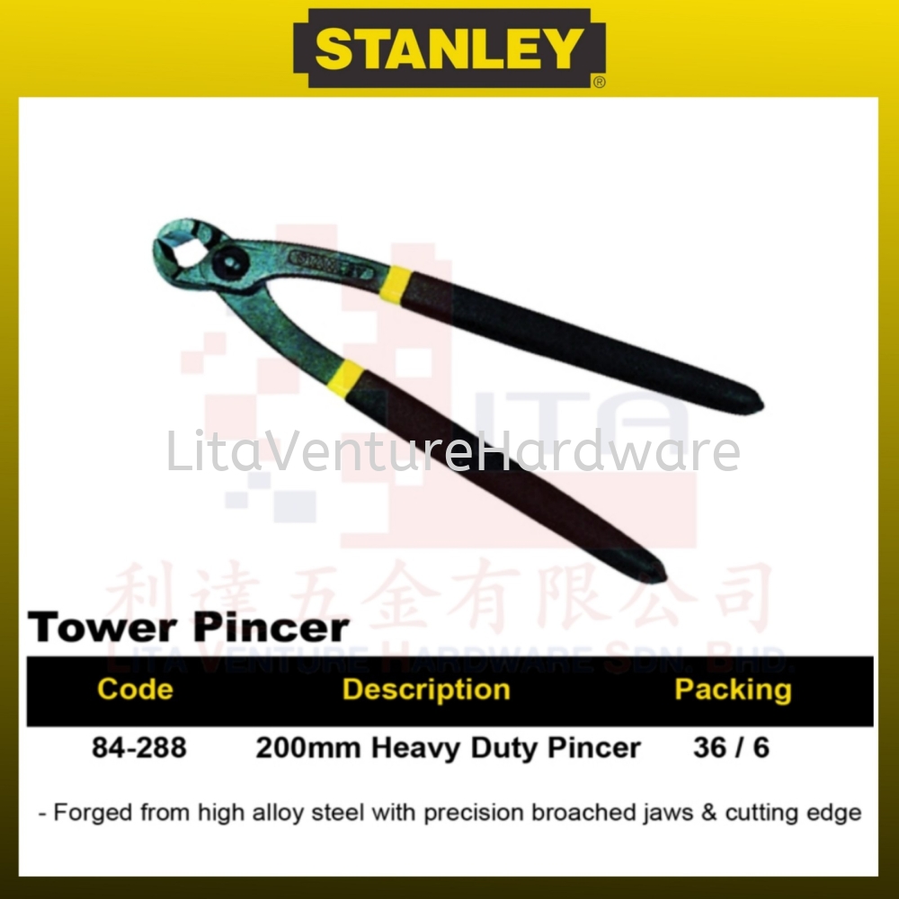 STANLEY TOWER PINCER 84288