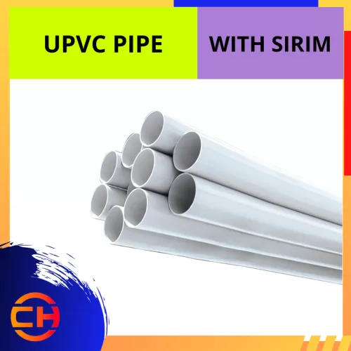 UPVC PIPE WITH SIRIM [3'' X 5.8M]