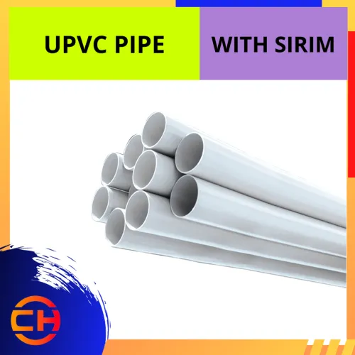 UPVC PIPE WITH SIRIM [8'' X 5.8M]