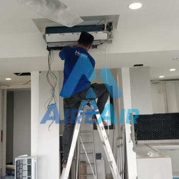 Aircond Installation At Paisley Serviced Residences, Tropicana Metropark