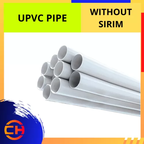 UPVC PIPE WITHOUT SIRIM [6" x 3FT]