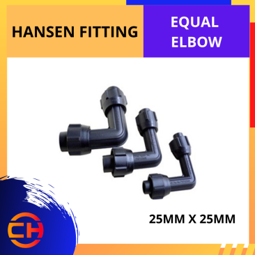 HANSEN FITTING EQUAL ELBOW 25MM