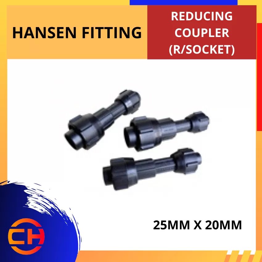 HANSEN FITTING REDUCING COUPLER (R/SOCKET)