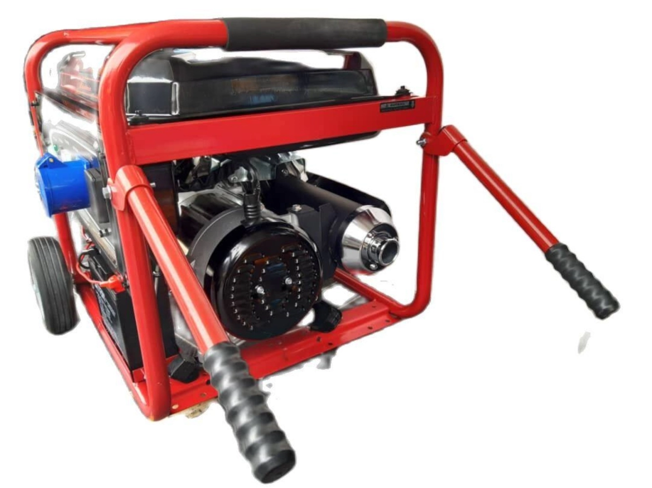 BENMA 5.5KW PETROL GENERATOR SET C/W WHEELS (RECOIL OR ELECTRIC START) - 