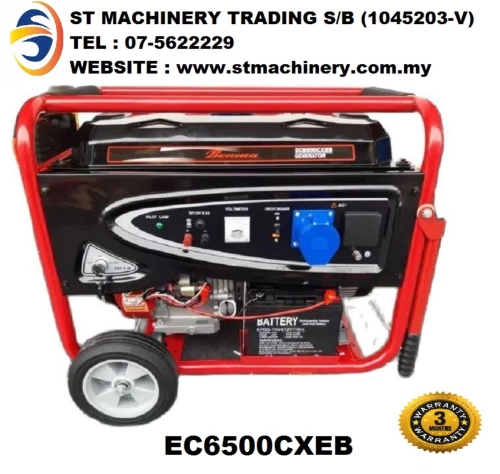 BENMA 5.5KW PETROL GENERATOR SET C/W WHEELS (RECOIL OR ELECTRIC START) - 