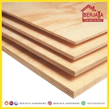 PLYWOOD 3MM (T) X 4' (W) X 8' (L) "BBCC"