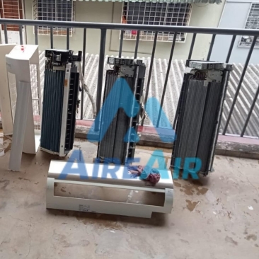 Aircond Cleaning Service At Taman Kepong, Kepong Baru