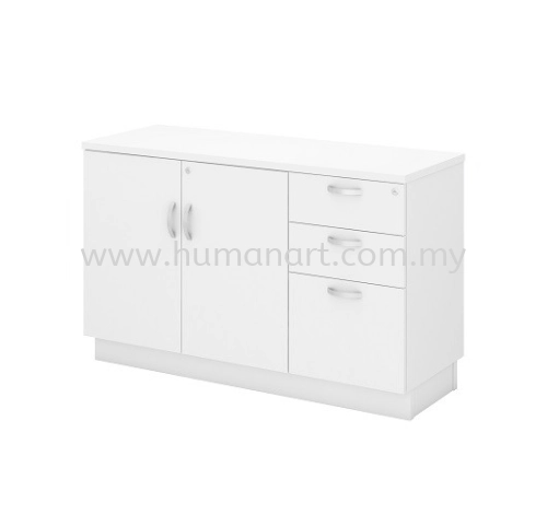 UTHILAH SIDE OFFICE CABINET C/W SWINGING DOOR & FIXED PEDESTAL 2D1F AQ-YDP 7123 - kl | pj damansara | selayang 