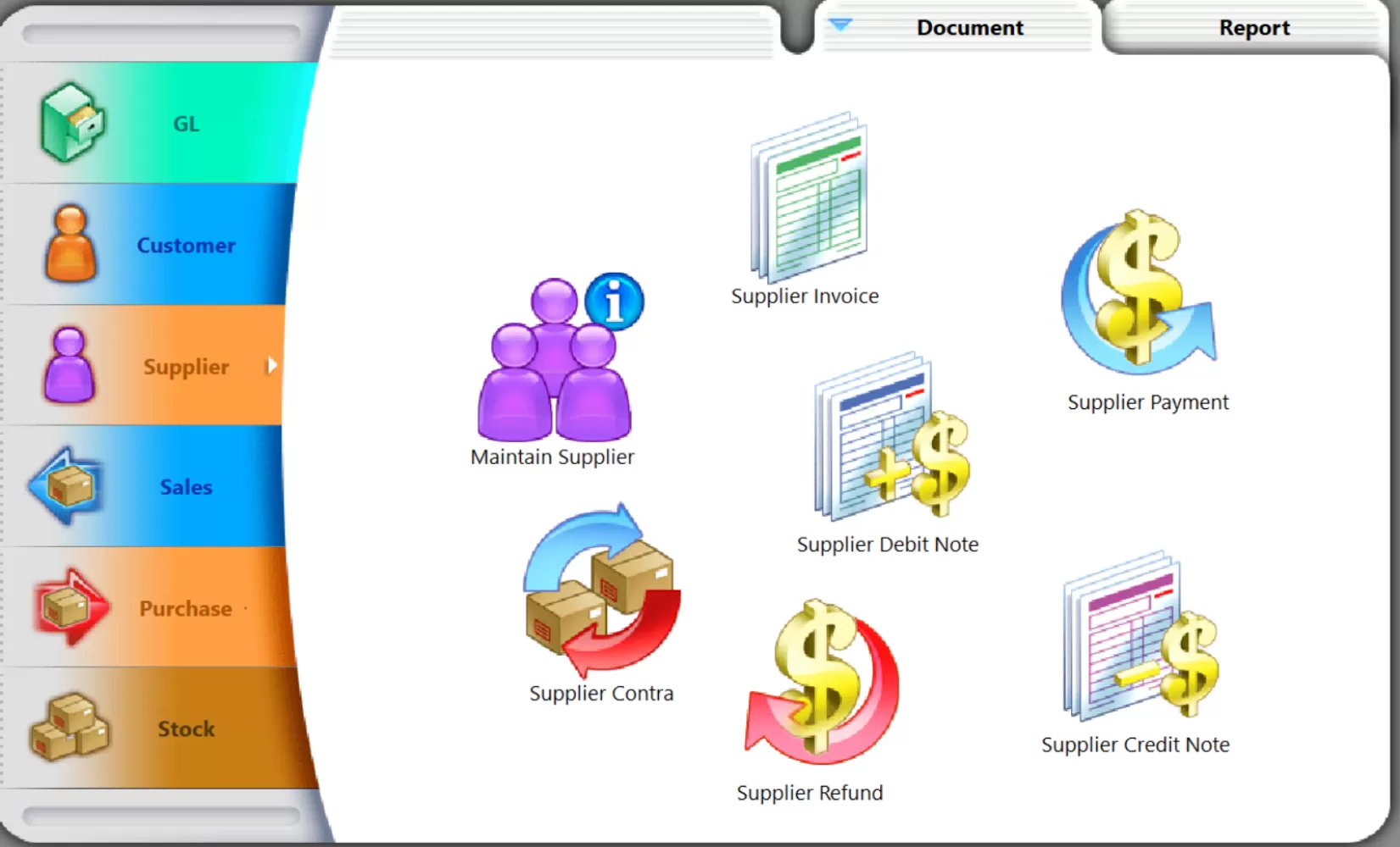 SQL Accounting System (Window Based)