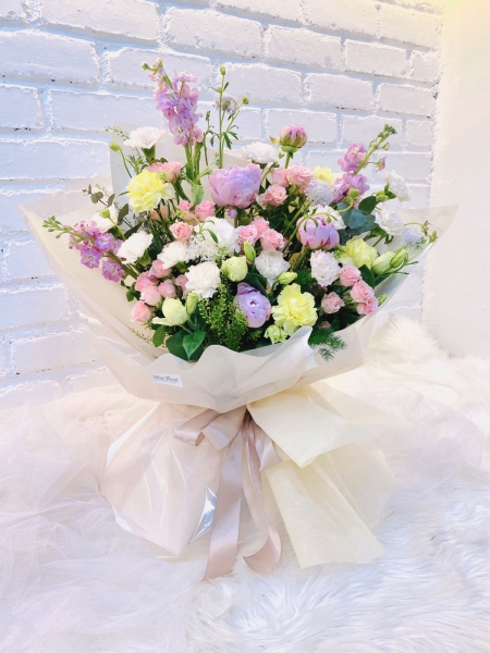 Clarity Mixed flowers  Bouquets -Fresh Flowers  Melaka Retailer, Services | BLISS FLORIST