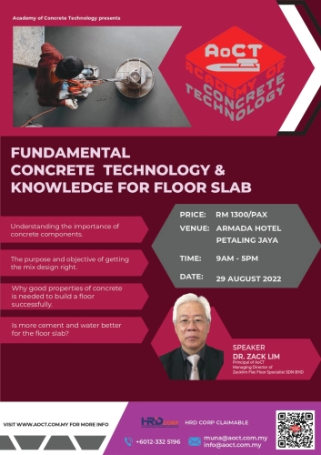 FUNDAMENTAL CONCRETE TECHNOLOGY & KNOWLEDGE FOR FLOOR SLAB