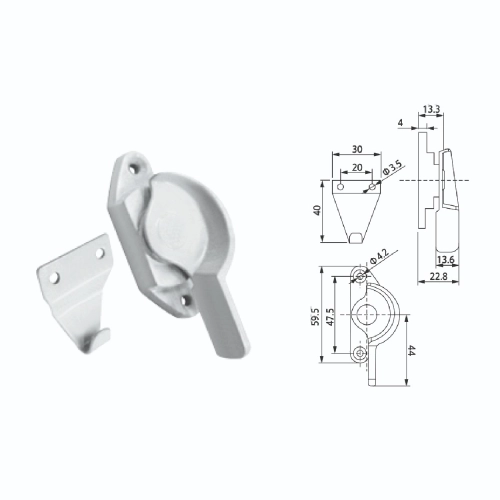 CRESCENT LOCK R/L | AB-CL-330 BIG