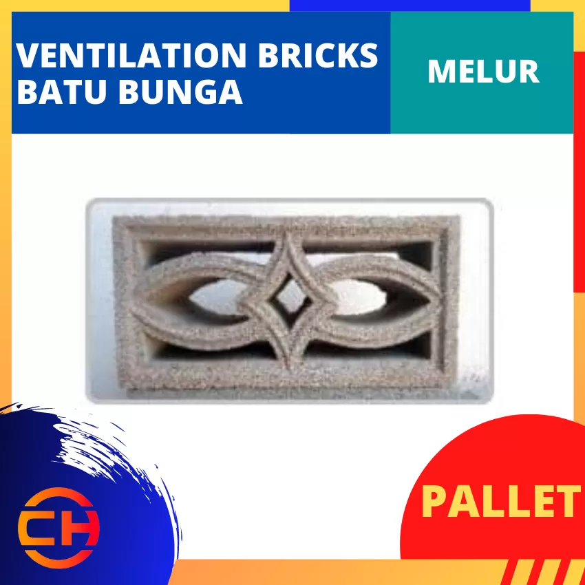 VENTILATIONS BRICKS MELUR (PALLET)