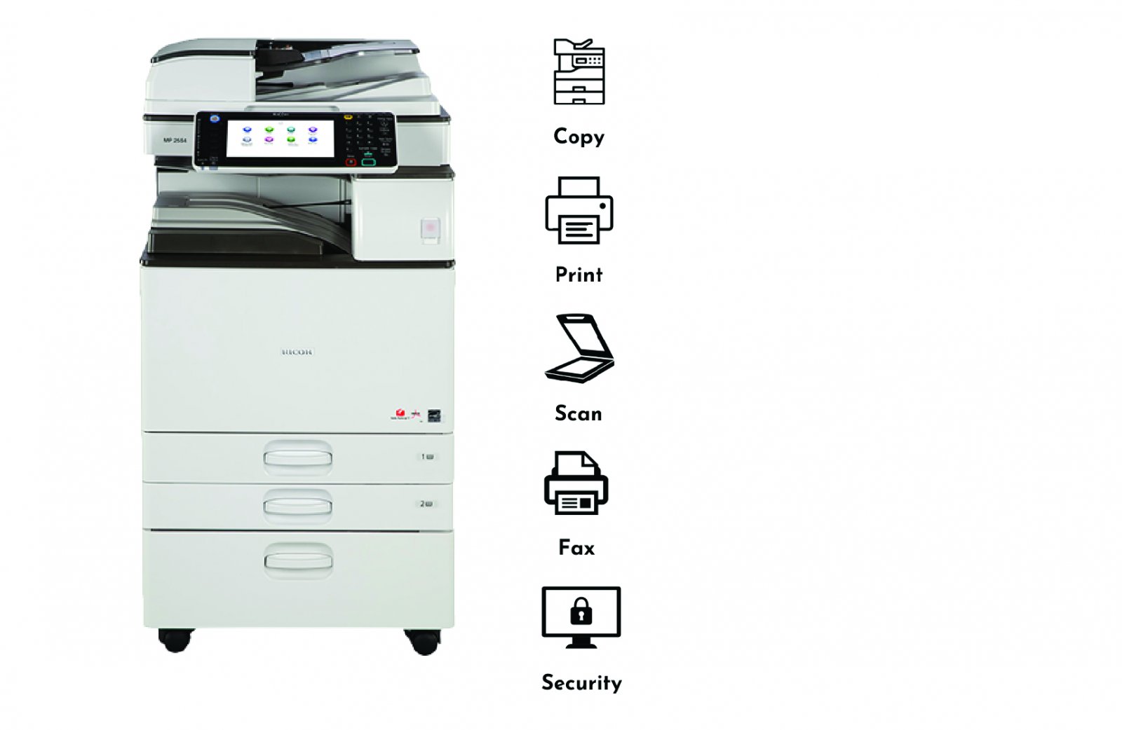 White MP 3054/MP 3554/MP 4054/MP 5054 