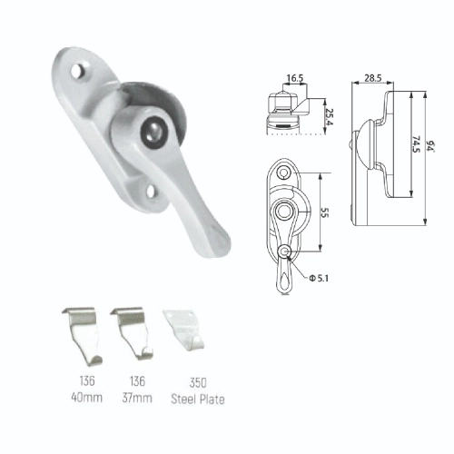 CRESCENT LOCK R/L | AB-CL-003