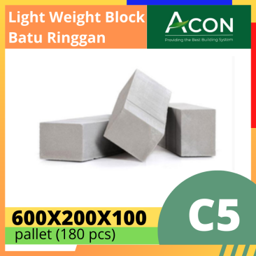 ACON LIGHT WEIGHT BLOCK C5 (PALLET)