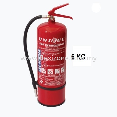 UNIQUE DRY POWDER FIRE EXTINGUISHER 6KG fire extinguisher Fire Fighter Equipment Selangor, Kuala Lumpur (KL), Malaysia. Industry Safety Equipment, Hand Tools Suppliers, Mechanic Tools | Flexizone Sdn Bhd